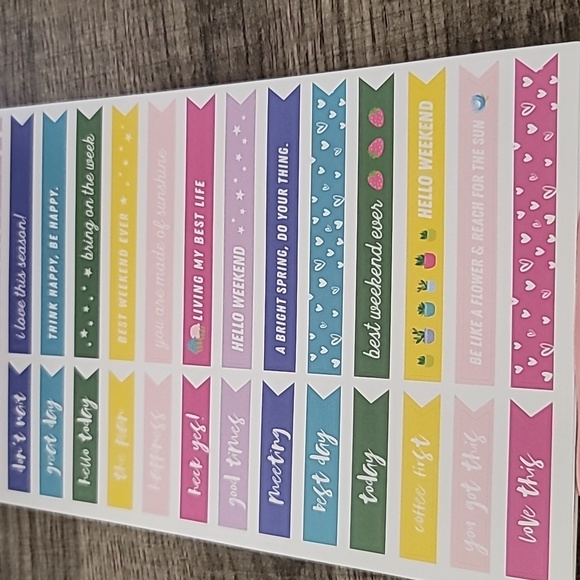 NWT Happy Planner Spring Sticker Book - Picture 7 of 17